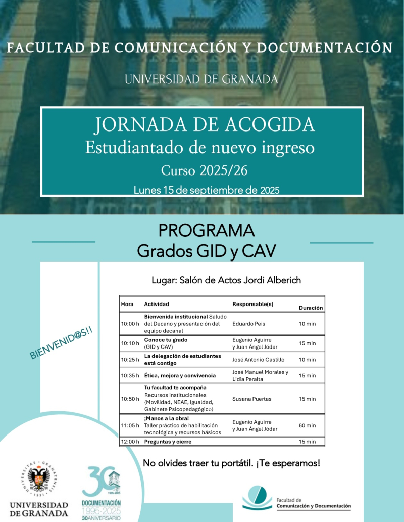 Jornada de Bienvenida